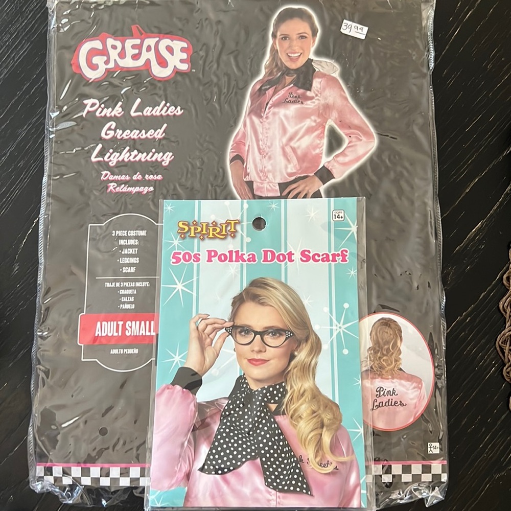 Grease Pink Lady costume size adult small